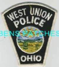 OHIO,WEST UNION POLICE 1